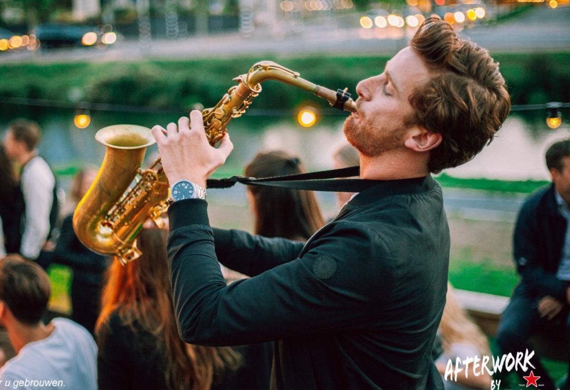 Saxofonist Tom Jacks