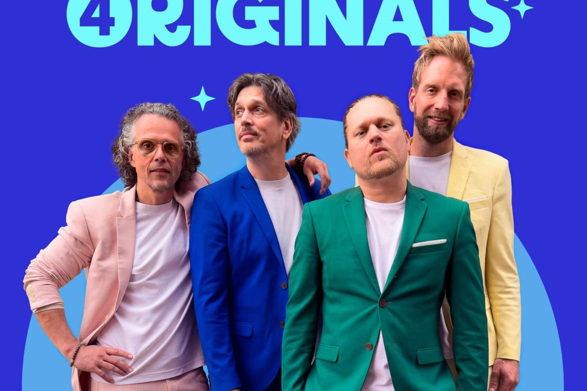 Feestband The Originals live tijdens een optreden